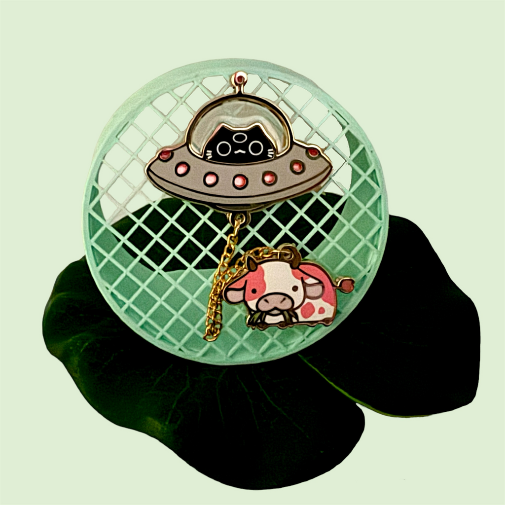 Alien Kitty Pin - PondHQ