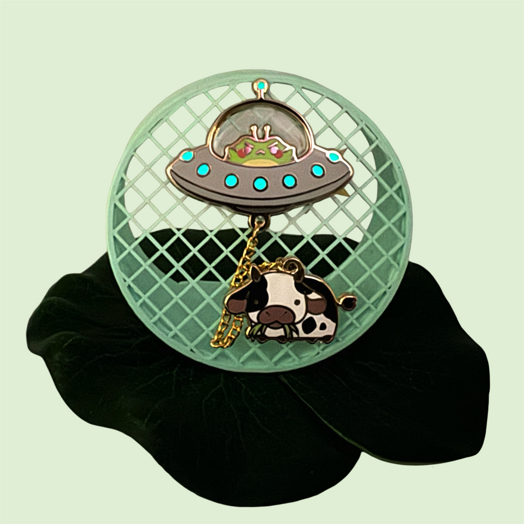 Alien Froggy Pin - PondHQ