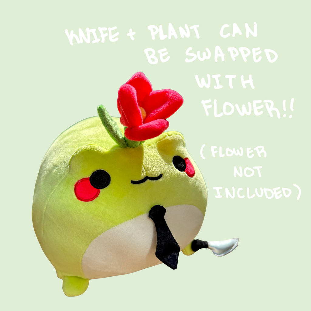 Fred the Frog Plushie - PondHQ