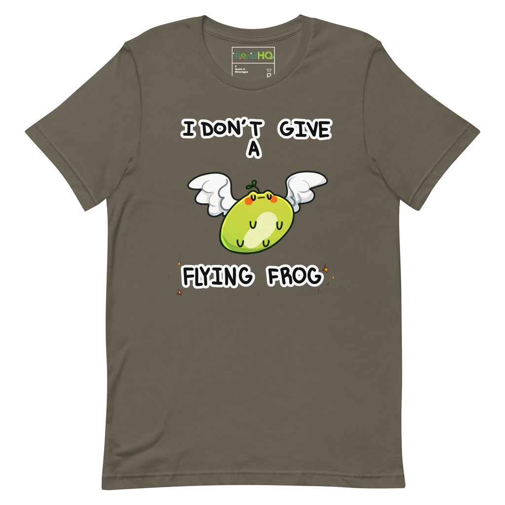 I Don’t Give a Flying Frog Unisex t-shirt - PondHQ