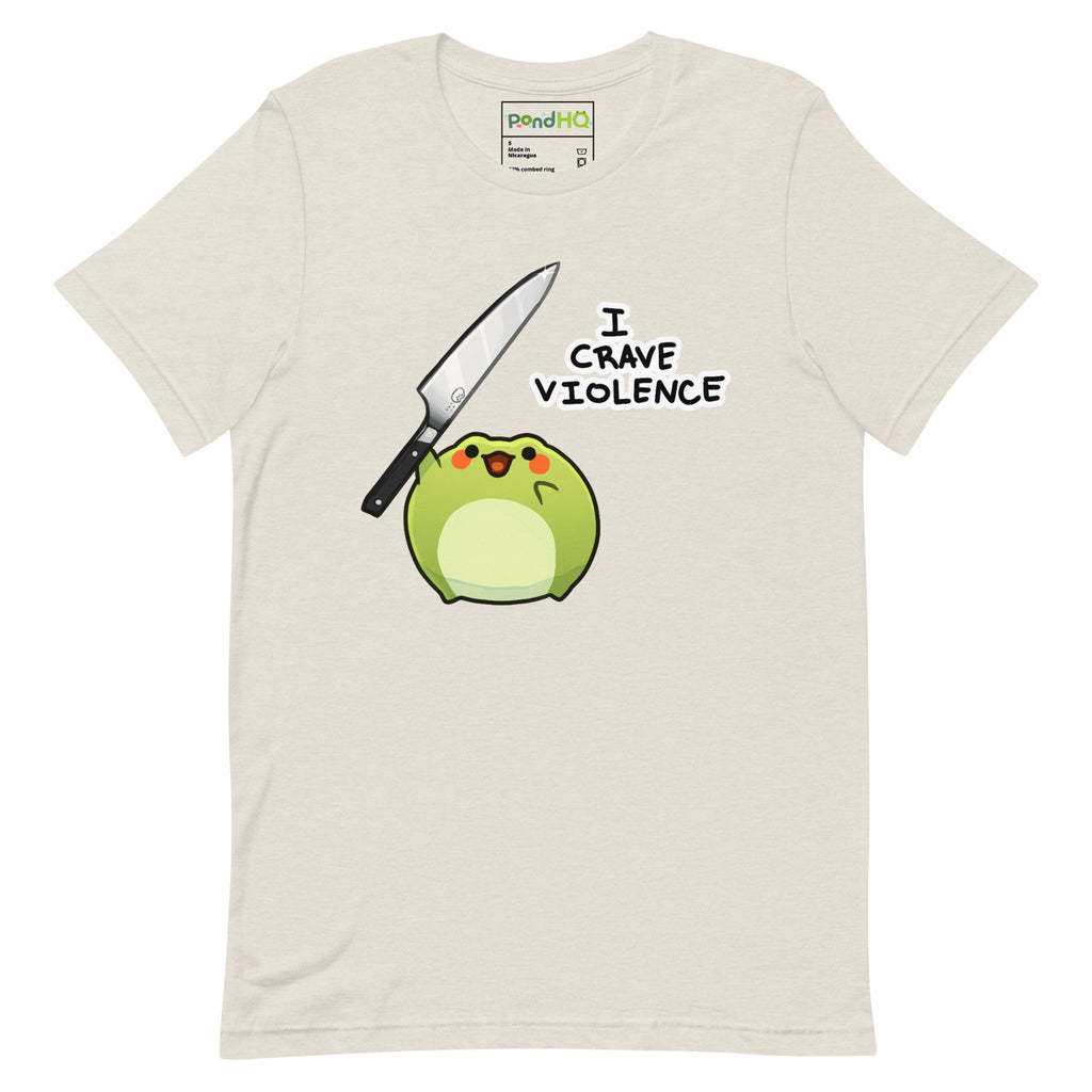 I Crave Violence Unisex t-shirt - PondHQ
