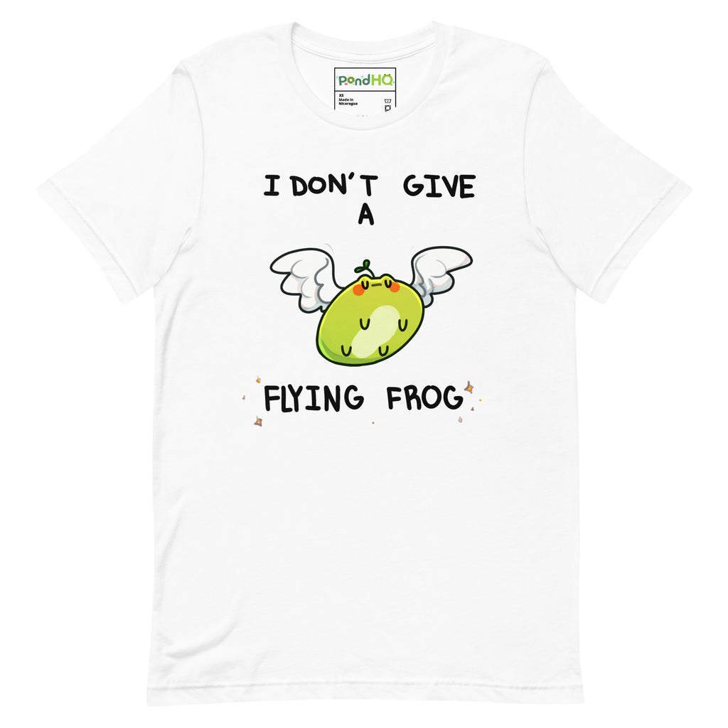 I Don’t Give a Flying Frog Unisex t-shirt - PondHQ